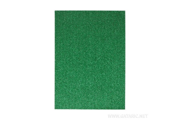 ΑΦΡΩΔΕΣ ΦΥΛΛΟ Α4 210x297 GLITTER GREEN 2,0 mm